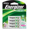 Energizer AAA Rechargeable Batteries 4 Pack