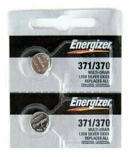 6 Pcs Energizer Watch Batteries 371 / 370 SR920SW SR920W