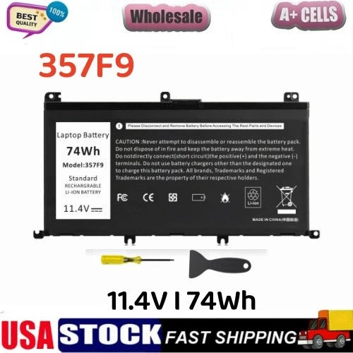357F9 71JF4 Battery For Dell Inspiron 15 7559 15 7000 7566 7567 74Wh Notebook PC