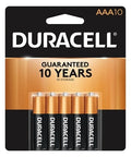 10 Pack Duracell AAA Alkaline 1.5V Batteries