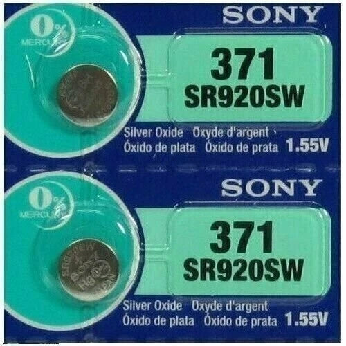 MURATA / SONY 371 370 SR920W SR920SW (5 Piece) Brand New Battery US Seller