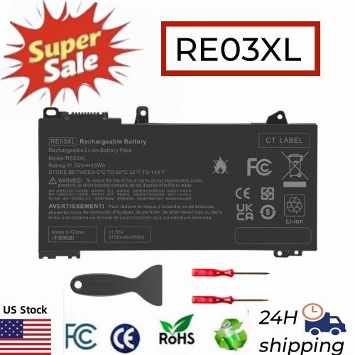 ?RE03XL BATTERY FOR HP PROBOOK 430 G6 G7 45WHR L32656-002 L32656-005 HSTNN-OB1C