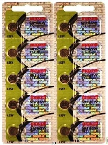 373 MAXELL WATCH BATTERIES SR916SW SR68 SB-AJ WA V373 D373 New Authorized Seller