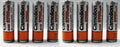 8 Pcs Camelion AA Rechargeable 2700mAh 1.2V Ni-MH Batteries