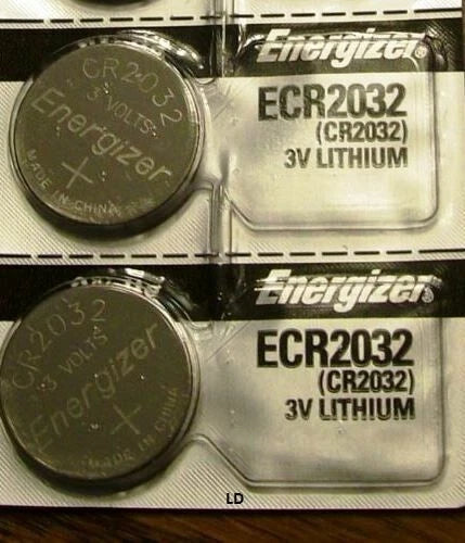 Energizer ECR2032 CR 2032 (5 piece) Lithium 3V Battery New Authorized Seller