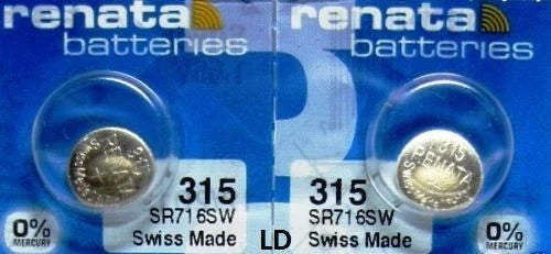 315 RENATA SR716SW SR716SW Watch Battery Free Shipping Authorized Seller