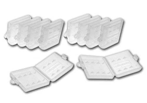 10 PCS Plastic Battery Case for AAA Size Batteries