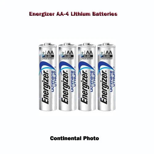 Energizer AA 4 Ultimate Lithium Long Lasting Battery Fresh