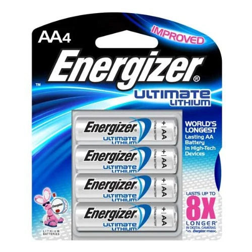 20 pack Energizer Ultimate Lithium Battery AA, Exp.2035
