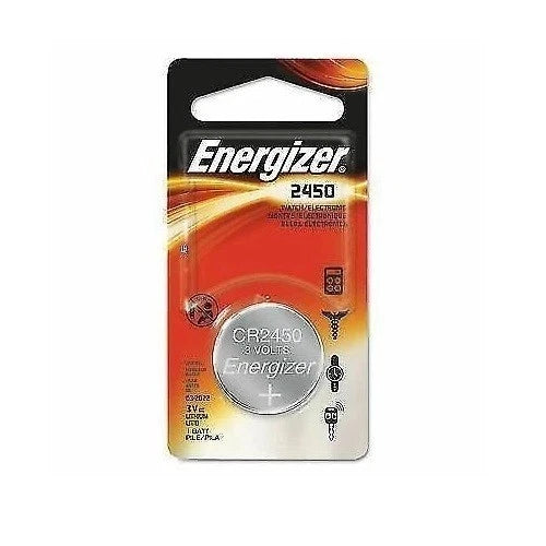 Energizer ECR2450 CR2450 BR2450 DL2450 Lithium 3V Battery NEW