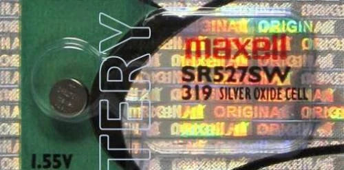 1 Maxell 319 SR527SW V319 SR64 D319 GP319 SB-AE 615 S54 Battery