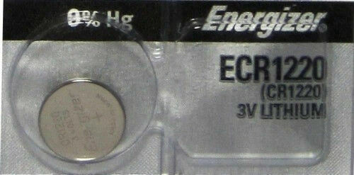 1 Fresh ENERGIZER CR1220 BATTERY 3V LITHIUM CR 1220 DL1220 BR1220 BRAND NEW