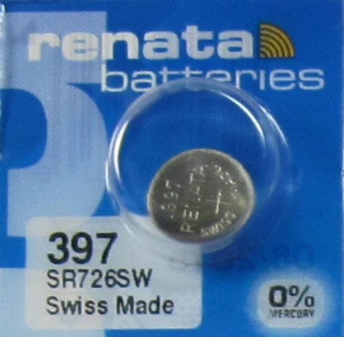 1 Renata SR726SW 1.55V Watch Battery