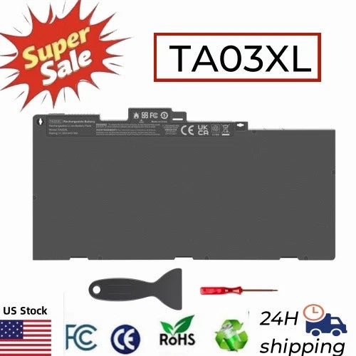 ?TA03XL Battery for HP EliteBook 745 755 840 848 850 G4 ZBook 14U G4 Series 51Wh