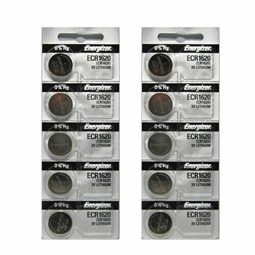 10 x Piece Fresh Stock Energizer CR1620 BATTERY 3V LITHIUM CR 1620 DL1620 BR1620