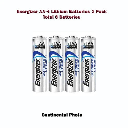 Energizer AA 8 Pack Ultimate Lithium Batteries, L91BP-8 FRESH