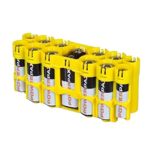 PowerPax Yellow A9 Pack Battery Caddy