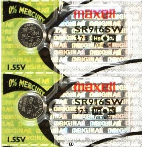 373 MAXELL WATCH BATTERIES (10 piece) SR916SW SR68 V373 D373 NewAuthorizedSeller