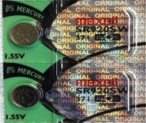 371 MAXELL WATCH BATTERIES (5 piece) SR920SW SR920 371 D370 New AuthorizedSeller