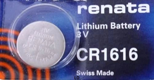 CR 1616 RENATA WATCH BATTERY (2 piece) ECR1616 FREE SHIPPING Authorized Seller