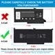 ?F3YGT Battery for DELL Latitude 12 13 14 7280 7380 7480 E7280 E7380 /DJ1J0 NEW