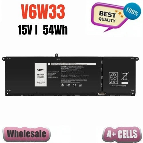 ?V6W33 54Wh Battery for Dell Inspiron 15 5415 5510 5515 Latitude 13 3320 Series