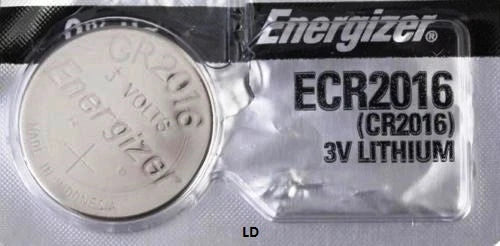 Energizer ECR2016 CR2016 BR2016 Lithium3V Battery (5piece) New Authorized Seller