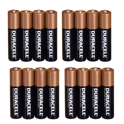 16 Count Duracell AAA Coppertop Alkaline Long Lasting Batteries
