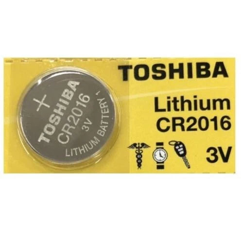 5 New Original Toshiba CR2016 CR 2016 3V LITHIUM BATTERY BR2016 DL2016 Watch