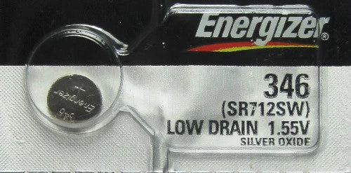 1 Energizer Silver Oxide SR712SW SR712W SR712 1.55V Battery