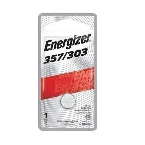 Energizer 357 / 303 Silver Oxide 4 Batteries (SR44SW / SR44W)