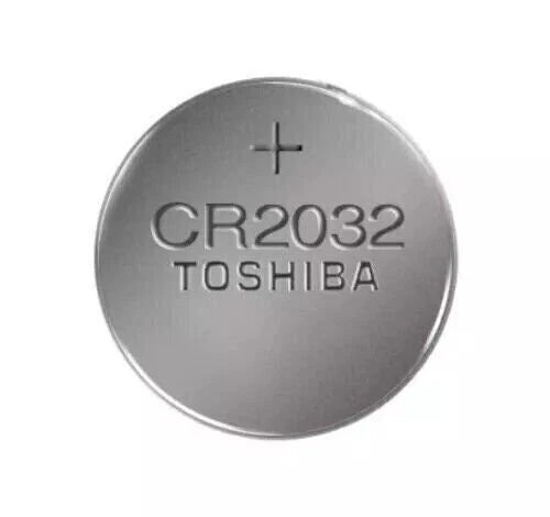 1 x New Original Toshiba CR2032 CR 2032 3V LITHIUM BATTERY BR2032 DL2032 Remote