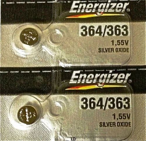 ENERGIZER 364/363 SR621W SR621SW (5 piece) BATTERIES Sealed Authorized Seller
