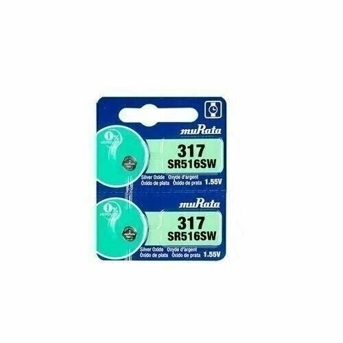 1 Sony 317 SR516SW SP317 V317 D317 616 Silver Oxide Watch Battery Made in Japan