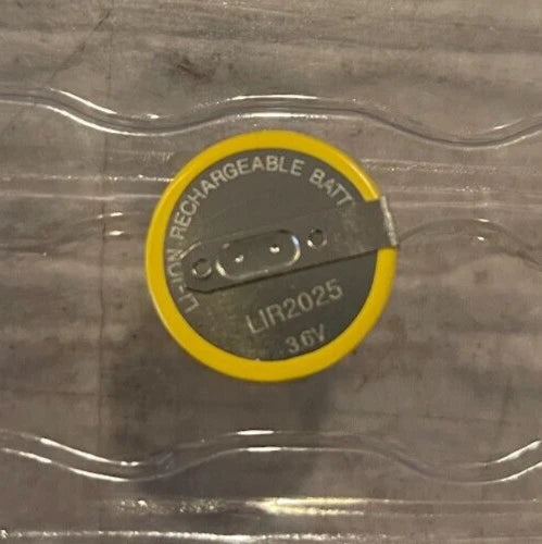 Brand New LIR2025 3.6V Rechargeable Battery with Pins