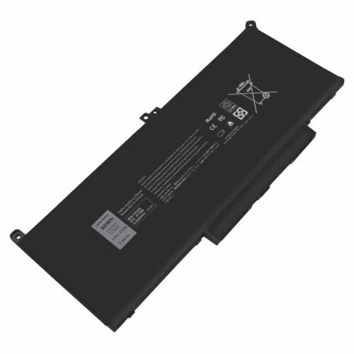60Wh Laptop Battery for Dell Latitude E7480 E7490 E7280 12 7000 7280 F3YGT DM3WC