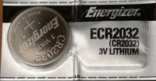 Energizer ECR2032 CR 2032 (5 piece) Lithium 3V Battery New Authorized Seller