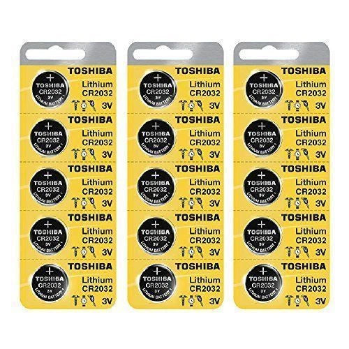 100 New Original Toshiba CR2032 CR 2032 3V LITHIUM BATTERY BR2032 DL2032 Remote