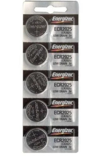 50 energizer cr2025 3V Lithium Coin Battery (Pack 50) Brand New Sealed