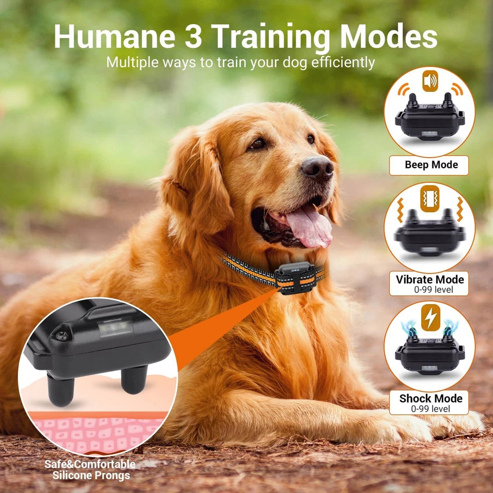 800M Anti Bark Electric Shock Pet Training E-Collar 1/2/3 Dogs Remote Control