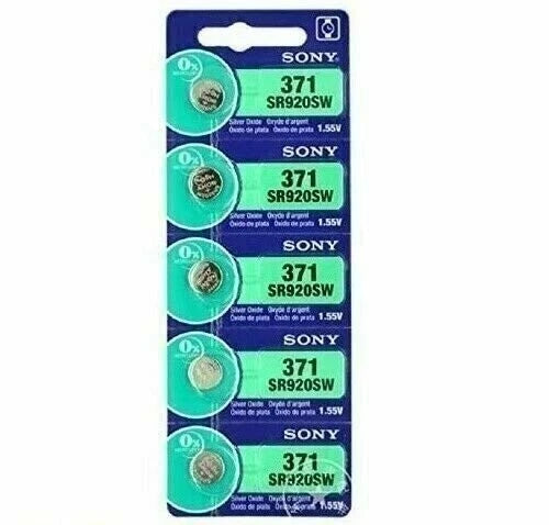 MURATA / SONY 371 370 SR920W SR920SW (2 Pieces) Brand New Battery US Seller