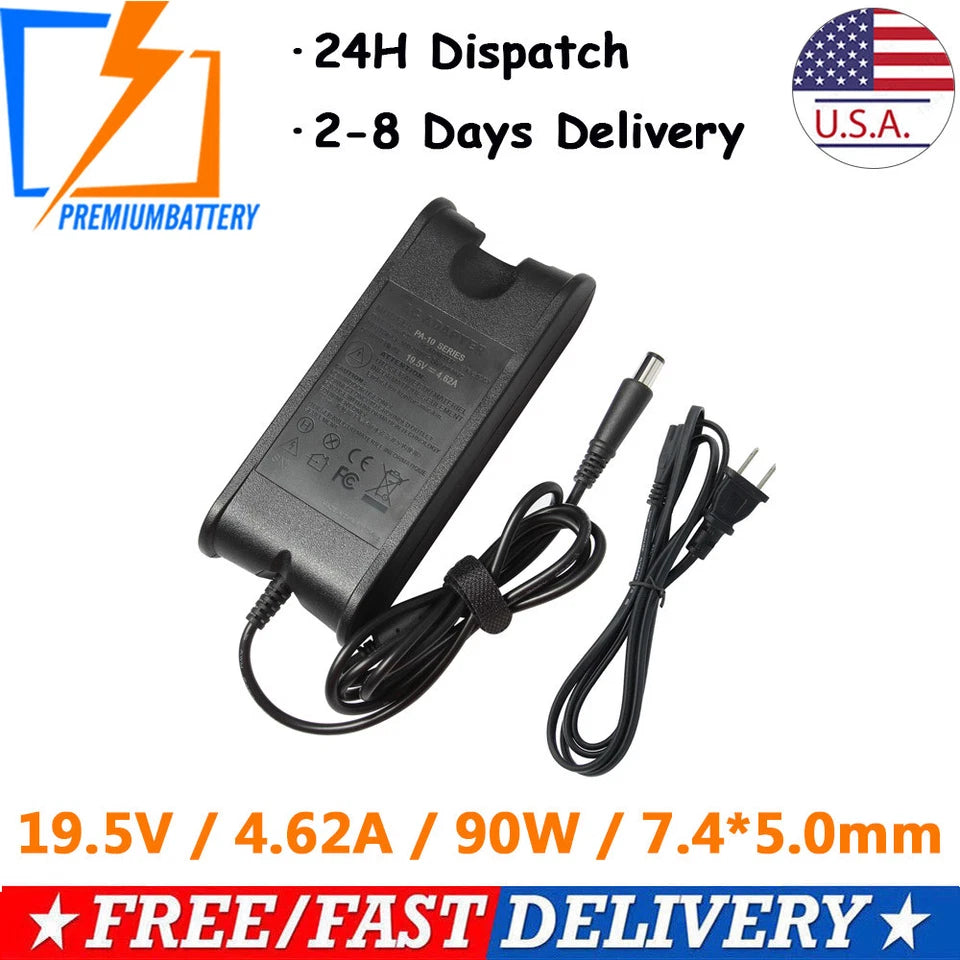 New 90W AC Adapter for Dell 7W104 9T215 PA-10 PA10 PA-1900-02D Power Charger p