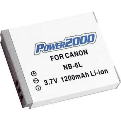 NB-6L Battery and Charger for Canon SX710, SX610, D30, SX530, SD3500, SX280