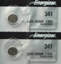 2 Energizer Silver Oxide SR714SW SR714W SR714 1.55V Battery