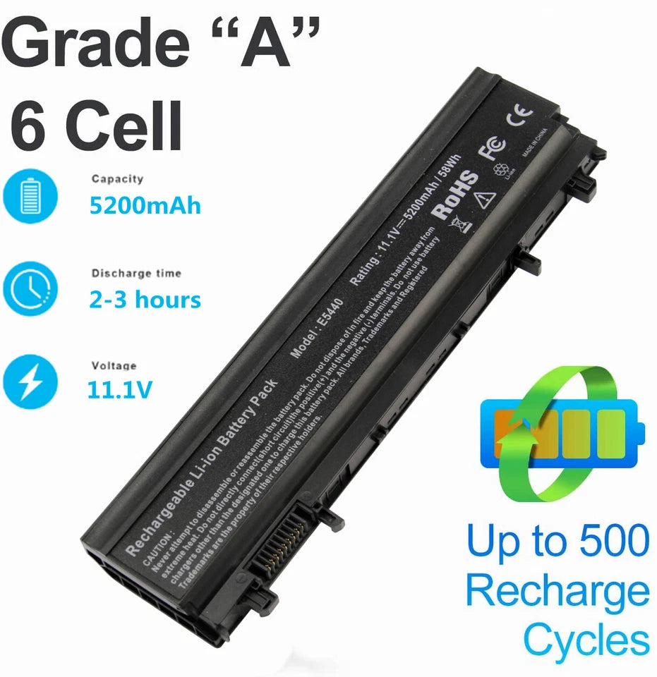 ?Battery For Dell Latitude E5440 E5540 Laptop Type VV0NF NVWGM F49WX 451-BBIE