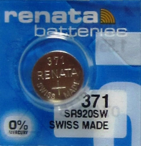 5 Pack Renata Button Cell SR920SW 1.55V Batteries