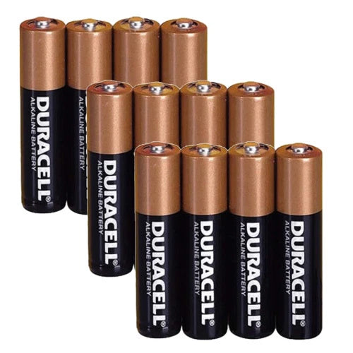 12 Count Duracell AAA Copppertop Alkaline Batteries FRESH