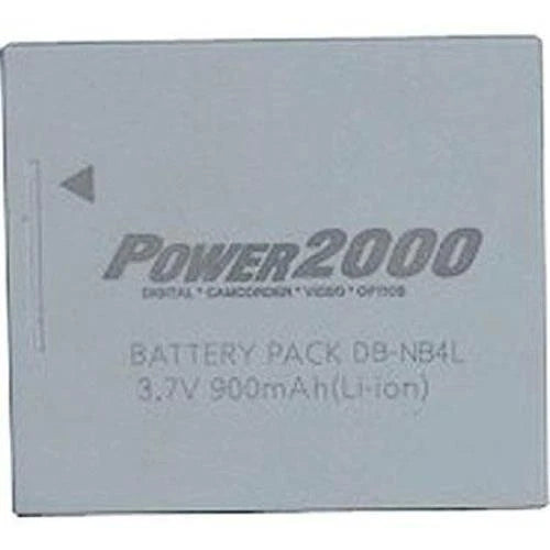 2 x NB-4L Power2000 Battery for Canon ELPH 100HS 310HS 330HS, SD200 SD600 SD1400