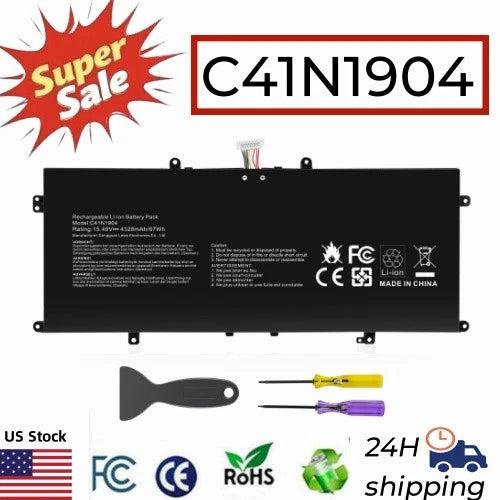 ?C41N1904 Battery For Asus ZenBook 13 UX325EA UX325JA 14 UX425 UX425JA 67wh