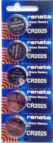 CR 2025 RENATA WATCH BATTERY ECR2025 BR2025 FREE SHIPPING Authorized US Seller